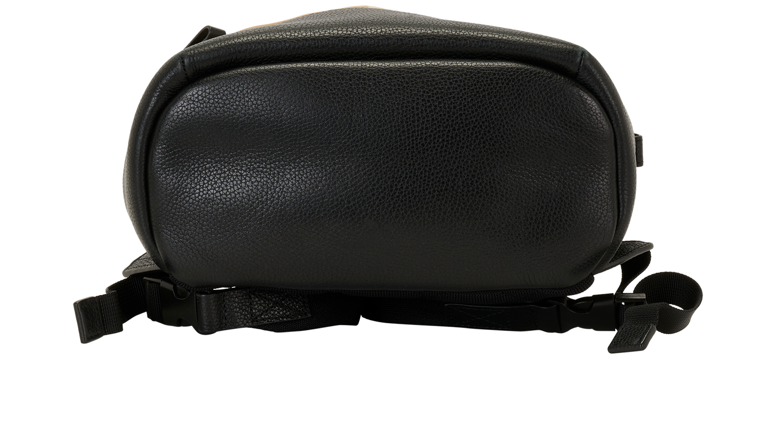 Mini Backpack, &pound;320, Handbags, Beige/Black, Nylon, Top view